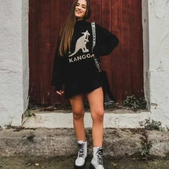 H&m Kangol Turtleneck Sweater Kangol X H&M Oversized